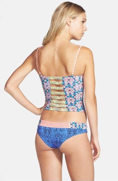 Maaji Mystic Paths Reversible Bustier Tankini Top Nordstrom