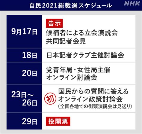 【詳しくわかる】自民党総裁選2021 結果 仕組みをわかりやすく Nhk政治マガジン