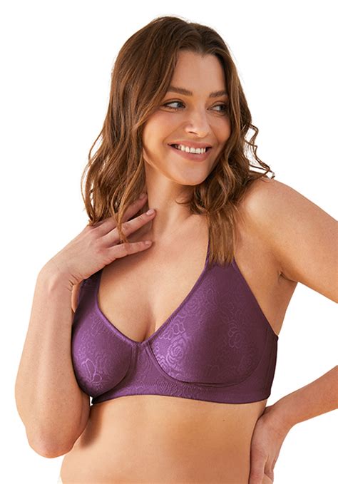 Deyllo Womens Full Coverage Comfort Wire Free Minimizer Support Bra Non Padded Amazonca