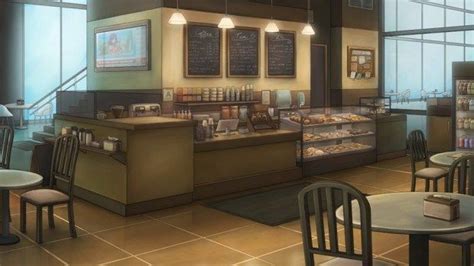 Pin on Даааа Anime café Anime coffee Anime scenery