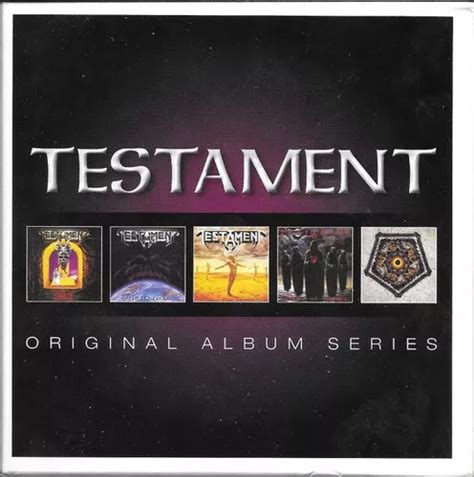 Testament Original Album Series 5 Cds Nuevo Importado Cuotas Sin