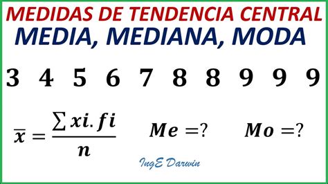 Como Calcular Media Mediana Moda Y Desviacion Estandar En Excel