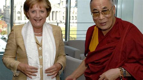 Trotz Chinas Protest Merkel Und Lammert Wollen Treffen Mit Dalai Lama