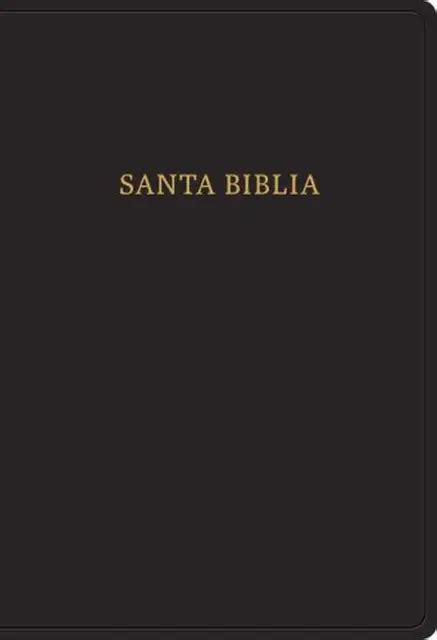 Rvr Biblia Letra Super Gigante Negro Imitacion Piel Con Indice By