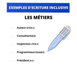 Ecriture Inclusive Savoir Bien L Utiliser 2024