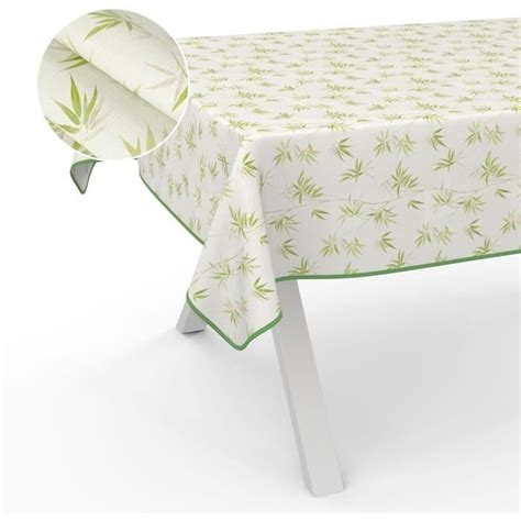 Nappe En Toile Cir E Lavable Pour Table De Jardin Ext Rieur Et