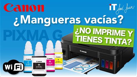 👊 SoluciÓn 👍 Falla Alimentación De Tinta Multifuncional Canon Pixma G3110 Youtube