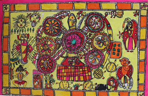 Product Detail Madhubani Art Centre New Delhi Madhubani Paintings