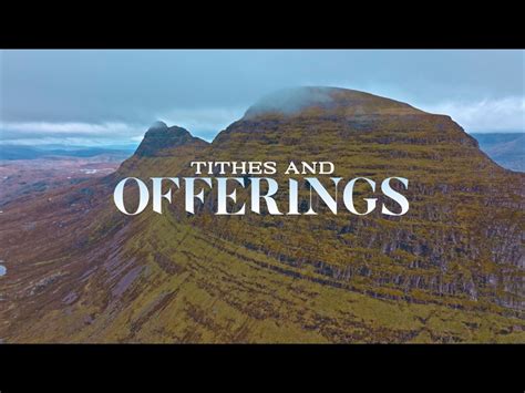 Scottish Mountain Tithes And Offerings Centerline New Media