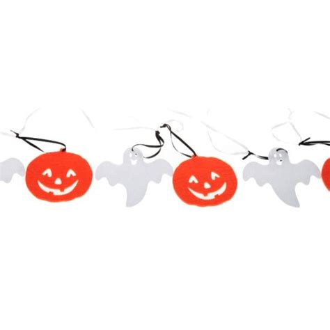 Guirlande Halloween avec potirons et fantômes Webshop Matelma