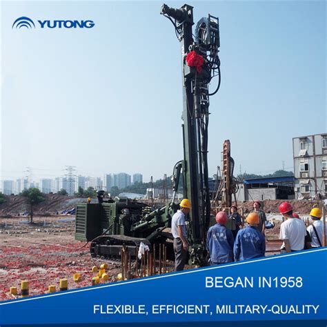 Construction Hydraulic Auger Drilling Rig Pile Driving Machine