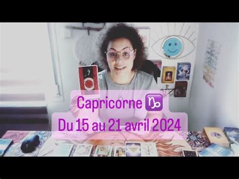 Capricorne Cette Personne Veut Vous Faire Du Mal ATTENTION Du 15