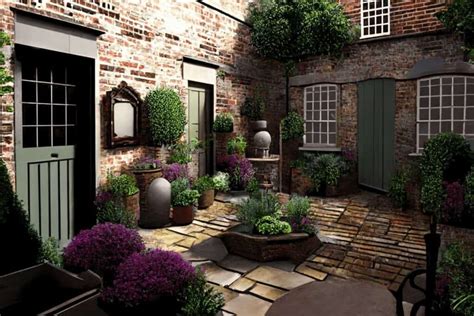 Courtyard Garden Styles Acacia Gardens Enclosed Garden