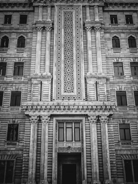 Premium Photo | Azerbaijan traditional architecture elements in a ...