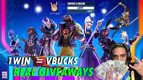 Vbuck Giveaways Fortnite Fashion Show Live Win Free Vbucks