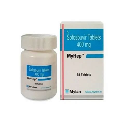 400 Mg Sofosbuvir Tablets Packaging Type Bottle 28 Tablets At Rs 350