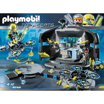 Playmobil Centre De Commandement Du Dr Drone Au Meilleur Prix En