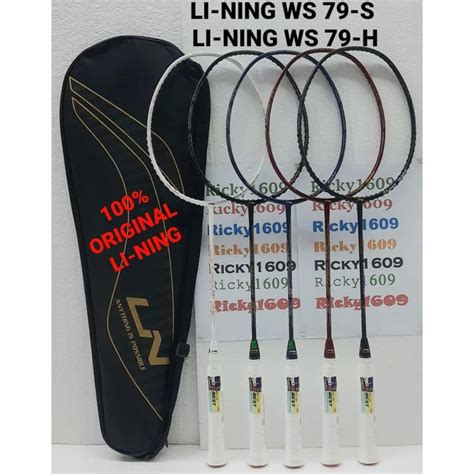 jual raket badminton lining windstorm     lining windstorm