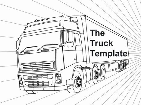 3d Truck Template Printable - read.iesanfelipe.edu.pe