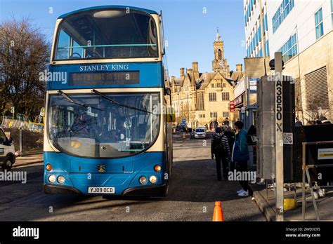 Bradford Uk 18 January 2024 Bradford Interchange Bus Station Remains