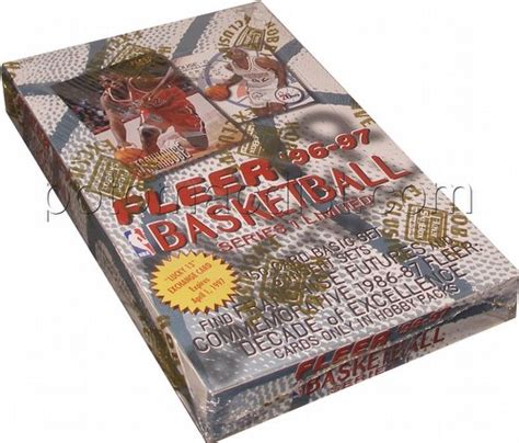 Fleer Series Hobby Basketball Box Potomac Distribution