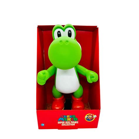 Boneco Yoshi Mario Bros Articul Vel Cm Action Figure Colecion Vel