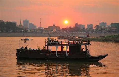 Mekong And Tonle Sap River Sunset Cocktail Cruise Angkor Focus Travel