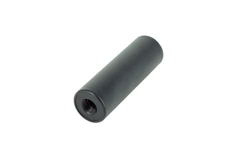 Metal Smooth Silencer 100mm 14mm Ccw Cw