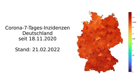 Corona Tages Inzidenzen Deutschland Stand Animierte