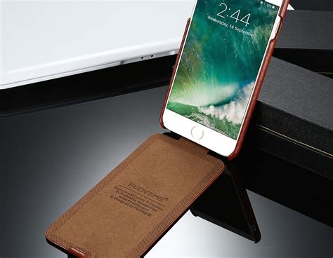 FLOVEME Vintage Flip Leather IPhone Case Gadget Flow