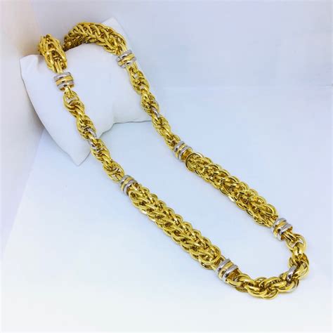 Buy quality BRANDED FANCY 1 GRAM GOLD CHAIN in Ahmedabad