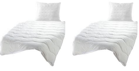 Bettenset Premium Teilig Steppbett Bettdecke X Kopfkissen