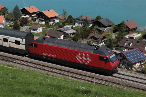 Sbb Lokomotive Re Mit Taufname Brunegg Herst Flickr