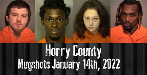 Horry County Mugshots January 14th 2022 WFXB