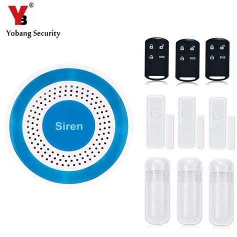 YobangSecurity Wireless Home Security Burglar Alarm Kit System Auto