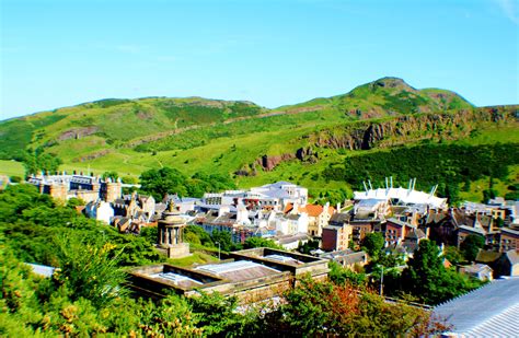 Holyrood Park Is A Public Space In Edinburgh Scotland