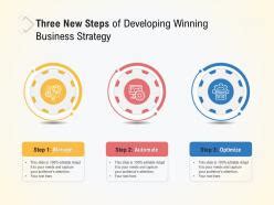 Winning Strategy - Slide Team 
