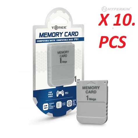 10 Pack 1MB Memory Card For Playstation 1 One PS1 PSX Game Useful Practical Memory Card ...