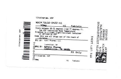 citalopram tablet film coated images ndc
