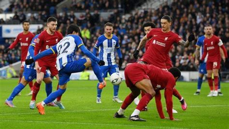 Hasil Piala Fa Brighton Singkirkan Liverpool Dengan Skor Akhir The