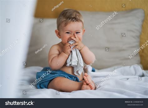 Cute Naked Almost One Year Old Stock Photo Shutterstock