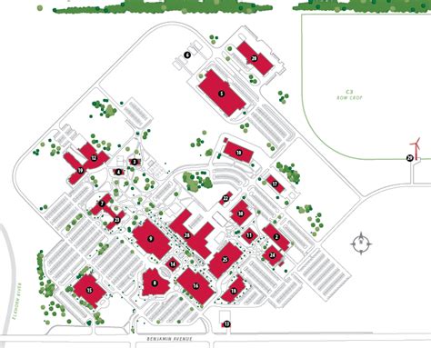 Northeast Community College Campus Map