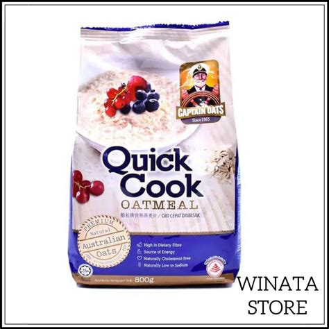 Jual Captain Oat Oatmeal Sereal Oat Oatmeal Instant Oatmeal Quick