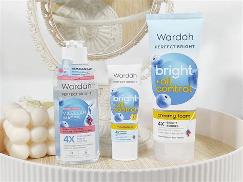 Review Wardah Perfect Bright Series Skincare Untuk Kulit Berminyak