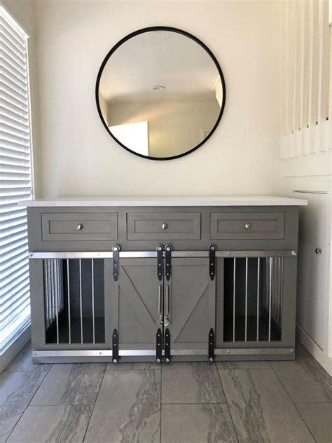 rustic dog crate|disguised dog crate|decorative dog crate|wooden dog ...