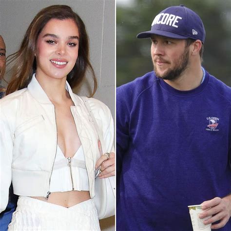 Hailee Steinfeld zauważona z Joshem Allenem z Buffalo Bills pośród