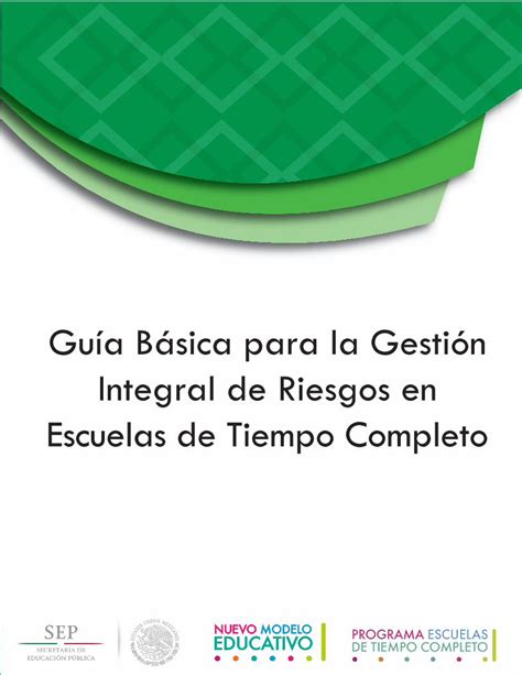 Pdf Guía Básica Para La Gestión Integral De Riesgos En Edu Jalisco