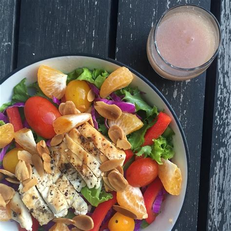 Grilled Chicken Salad With Seasonal Fruit Recipe Allrecipes