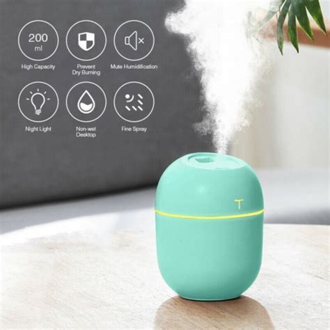 Air Humidifier Mini Ultrasonic Usb Essential Oil Diffuser Car Purifier