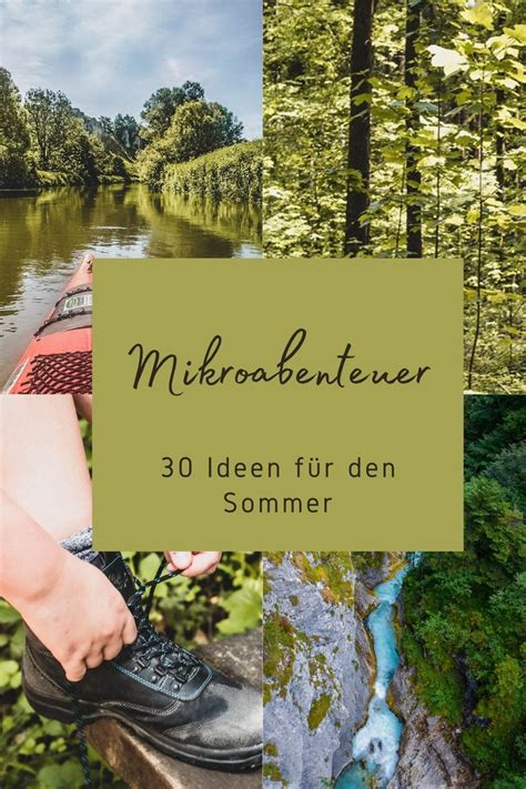 Ideensammlung Mikroabenteuer F R Den Sommer Sophias Welt In